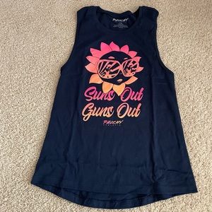 Peachy Athletic Tank Top Size Small